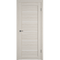 Дверь межкомнатная ВФД Atum Pro X27 Scansom Oak, стекло белый сатинат "White Cloud"